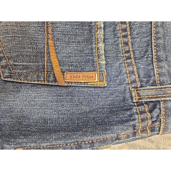 Vintage Y2K Abercrombie & Fitch Jean Mini Skirt Bedazzle Size 27 Womens 4 NWT - Picture 14 of 14